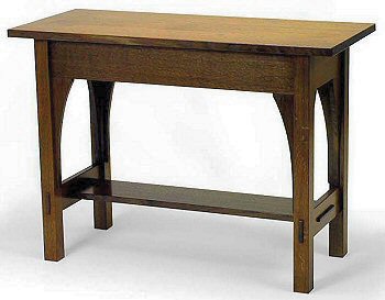 Handcrafted Craftsman Style Wood Table